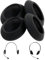 Kopfhörer Ohrpolster Schutzüberzug Headset - Hochwertige Schaumstoff Ohrpolster für Logitech H330/H340/H390/H600/H609/H760, Langlebig und Atmungsaktiv, Effektive Schalldämmung(2 Paar, Schwarz)