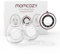 Momcozy Breast Pump V1 Pro Hands-Free, Double Electric Breast Pump Portable, Smart Touch Screen with 45 Pumping Combinations, Wearable Pump with 4 Flange Sizes