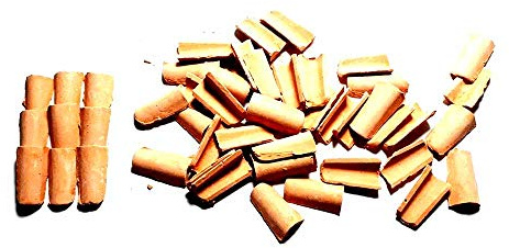 BLUSUPERSHOP 20 Schindeln 20 x 10 mm Terrakotta für Pastoren und Krippe. Lesen Sie die Größe und Menge des Produkts gut durch