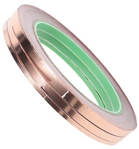 BELLIFFY 3rollen Leitfähiges Kupferfolienband Selbstklebendes Kupferleitband Für Abschirmung Von Elektronikgeräten