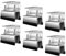 Kit de montage de toit en acier inoxydable 304 BSWAN pour van - Compatible avec RAM Promaster, Peugeot Boxer, Citroën Jumper et Fiat Ducato (6) - Rack de Toit