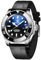 Pagani Design PD1661 Montre mécanique automatique pour homme, mouvement nh35, verre saphir, acier inoxydable, 40 mm, bleu, noir, caoutchouc, lanière