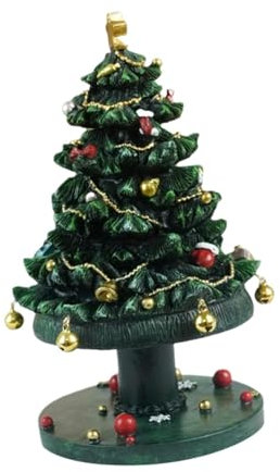 Baoblaze Weihnachtsbaum Spieluhr Christbaum Figurine für Freunde Büro Geburtstag