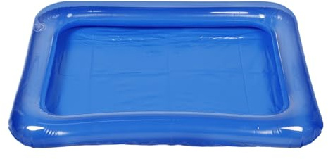 Abaodam Spaß Für Jungen Und Mädchen Puppen Aufblasbarer Pool Tragbares Badespielzeug Sand- Und Wasserspielset PVC Ideal Für Fantasievolles Spielen