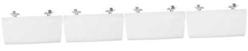 Zerodeko 4pcs Adjustable Air Conditioner Deflector for Window Units Vent Deflector for Air Conditioning Window Use