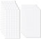Amacoam 3D Klebepads Doppelseitig Schaumstoff Klebekissen 1650 Stück Doppelseitige Klebepunkte Weiß Selbstklebend Klebepads für Poster Ballon DIY Handwerk Hochzeit Geburtstag Party Deko 6mm 12mm