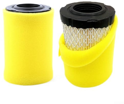 Packung mit zwei Luftfiltern für Rasentraktoren sorgen für einen saubereren Luftstrom für optimale Motorleistung