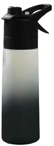 Mist Drink Bottle - Reusable Spray Sports Bottle, 650ml Cooling Hydration Container | Portable Water Mist Bottle for Bike Gym Workout