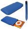 caseroxx Etui für Apple iPod Nano 4G/5G, Tasche (Etui in blau)