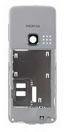 Nokia 6300 Mittelgehäuse Weiß