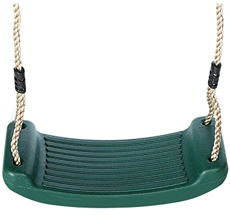 Kinder Schaukelsitz von Gartenpirat Robustes Schaukelbrett aus Kunststoff für sicheren Spielspaß Farbe Grün