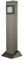 REV Wegeleuchte SteelCraft - Höhe 57cm, 150 Lumen, 6500K, Gartenbeleuchtung IP44 Spritzwasserschutz - Standleuchte außen, Silber