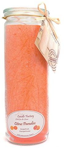 Big Jumbo Duftkerze Brenndauer ca. 100 Stunden Duft: Citrus Paradise