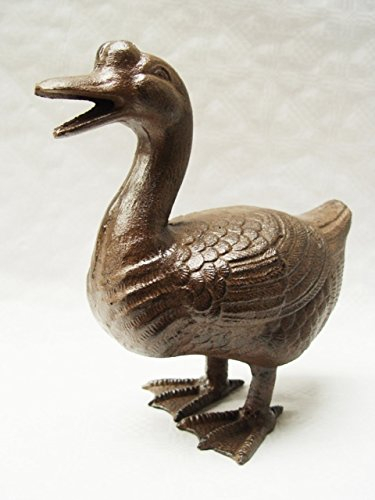 Deko Gans Gartendeko Gußeisen Höhe ca. 25 cm Landhaus
