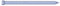 Nägel, Drahtstifte, 1,2 x 20 mm DIN 1152, Stahl, Stauchkopf, verzinkt, blau pass., 500 Stück