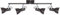 Globo Stattlicher 4-flg Spot Strahler Schlafzimmer Gold beweglich XENIA 54643-4