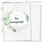 OLGS Hausaufgabenheft Hülle Tropical Green inkl. Heft Schulheft Schutzhülle Umschlag Geschenkidee Einschulung Grundschule (ohne Personalisierung, Tropical Green 01)