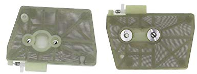 QHALEN Luftfilter Reiniger Drahtgeflecht für STIHL MS380 MS381 Motorsäge 1119 120 1607 (2 Stück)