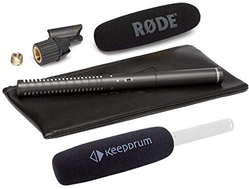 Rode NTG-2 - Micrófono direccional con condensador y protección Keepdrum KDWSVM