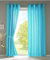 Gardinenbox 2er Set Vorhänge Schal Ösen »Berlin« HxB 245x140 cm Türkis Blickdicht Microsatin Lichtdurchlässig Uni Matt, 20405N2