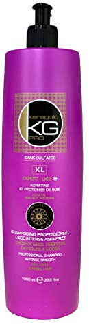 KERAGOLD PRO Shampooing à la Kératine/Protéines de Soie, 1000 ml