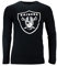 Fanatics NFL Las Vegas Oakland Raiders Langarm Shirt Herren 1568MBLK1ADORA L