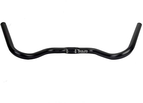 Vintage Classic Bicycle Handles, Aluminum Alloy Bike Handlebar M Shape Seagull Bar Riser Handlebar Univeral Bicycle Flat Bars for Mountain Road Bicycle