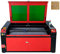 VEVOR 130W CO2 Laser Graviermaschine 900x1400mm Lasergravierer 20mm Gravur-Stärke Lasergravurmaschine 800mm/s Graviergerät USB-Anschluss Kompatibel mit LightBurn CorelDRAW AutoCAD