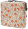 Chickwin Sitzerhöhung Stuhl Kind, Waschbar Baby Tragbar Sitzkissen Kinder Tragbares Boostersitze Verstellbar Zerlegbar Kleinkind Sitzerhöhung Kissen für Esstisch Reise (32x32x8cm,Khaki-Sterne)