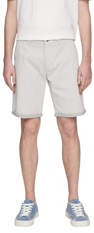 QS Chino-Shorts aus Baumwolle mit fixiertem Umschlag