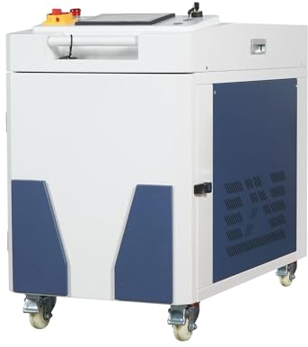 MCWlaser 2000W Fiber Laser Cleaning Machine Laser Rust Remover for Metal Rust Oil Stains Paint Removal with Water Chiller Integrated