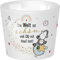 Sheepworld Eierbecher mit Motiv Die Welt ist schön, weil du mit drauf bist, mit Golddruck | Porzellan, Höhe 4,3 cm, Durchmesser 5,2 cm | lustiges Geschenk, Frühstück, Ostern | 48525
