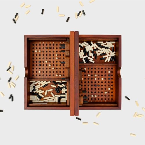 Iron & Glory Sea Battle Game | Wooden Puzzle Board Game | Gift Ideas For Dad & Mens Birthday Gifts | Home Decor Accessories & Coffee Table Decor | Strategy Games & Puzzle Box | Living Room Accessories