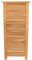 Kemtpase Tall 5 Drawers Storage Cabinet With Metal Handles Solid OAK Wood For Bedroom Living Room Hallway 32 x 42 x 92 cm