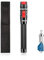 Kit Testeur Fibre Optique VFL - Localisateur de Défauts Visuels 50 km, Stylo Lumineux Laser Fibre Optique 50mW pour Test de Câble Réseau, avec Adaptateur Monomode 9/125 um FC Mâle vers LC Femelle.