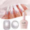 Imtiti Glitzer UV Nagellack - Weiß Perle Schillernder Glitter Gel Polish, Soak Off LED Diamant Schimmer Maniküre Kit 10ML