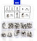 Lyeteung 46 PCS Stainless Steel Acorn Cap Nuts Assortment Kit, M3-M12, Domed Head Top Hex Nuts