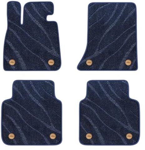 STRJUS Tapis De Sol pour RS 4 Avant 2018 (B9) Station Wagon (Break) Tapis De Sol pour Voiture Antidérapant Résistant À l'eau Accessoire Météo(F)