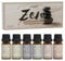 SALUBRITO Zen Ätherische Öle Set, Naturrein Aromatherapie Duftöl für Diffuser, Weißer Tee, Grüner Tee, Schwarzer Tee, Mischung mit Lavendel, Rose, Sandelholz, Zitrus, Geschenk für Frauen, Männer