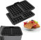 STFALI 2 Stück Waffeleinsatz, Silikon Belgische Waffelform Kompatibel mit Ninja AF300EU, AF400EU, AF451EU, SL400EU und AF500DE Heißluftfritteuse, Belgische Waffeln, Waffel, Zubehör