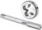 Set di maschi e filiere M10 x 1 sinistro, maschio for filettatura a macchina M10 x 1,0 e filiera tonda