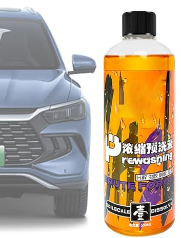 Pulitore Per Vernice Auto | Rimuovi Escrementi Uccelli 500ml - Pulizia Profonda E Resistente, Lavaggio Veicoli Per Rimozione Catrame E Resina Alberi