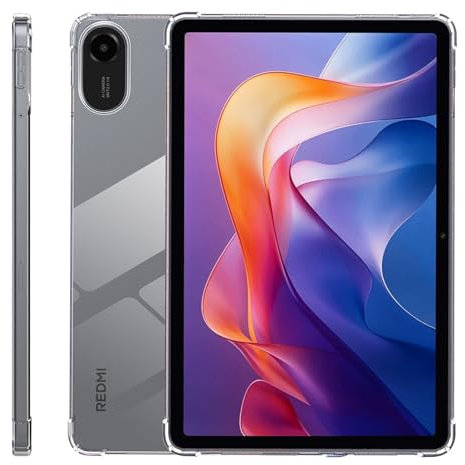 zZjoOoj Coque pour Tablette Xiaomi Redmi Pad 2 11 Pouce 2025 - Ultra Fin et léger - en TPU Souple - Résistant aux Chocs - Transparent