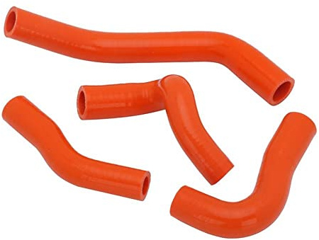 QASULER Accesorios de refrigeración motor motocicleta, tubo agua silicona, manguito radiador, Kit DUKE 390 LC4 RC390 RC 2015 2016 Manguera de radiador de motocicleta