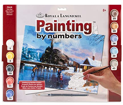 Royal & Langnickel PAL25 Winter Magic Painting by Numbers Kit