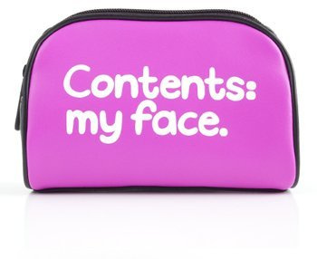 Contents My Face - Cosmetic Make Up Bag / Case