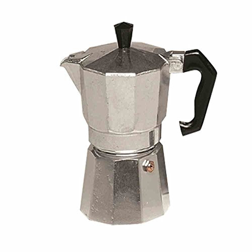 my basics Espressokanne für 6 Tassen Aluminiumgehäuse