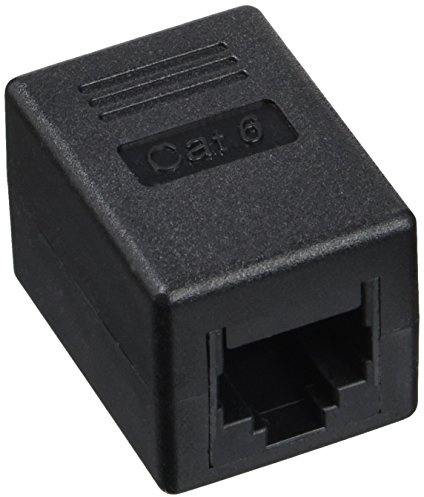 LogiLink NP0034 - Kabelschnittstelle / Genderadapter (RJ45, RJ45, weiblich, schwarz, Kunststoff, 40g)