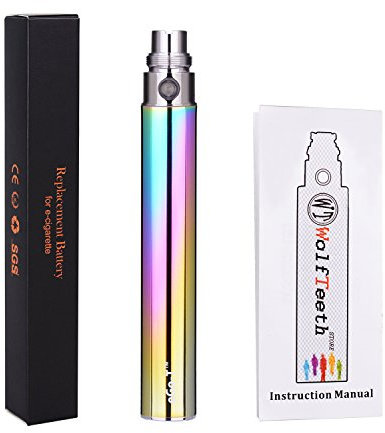 Wolfteeth EGO-T Ecig 1100mAh Batterie Rechargeable Cigarette Electronique Sans Nicotine Ni Tabac Ni Liquide (1039)