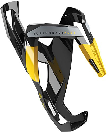 Elite Cycling Custom Race Plus Porte-bidon Noir/jaune